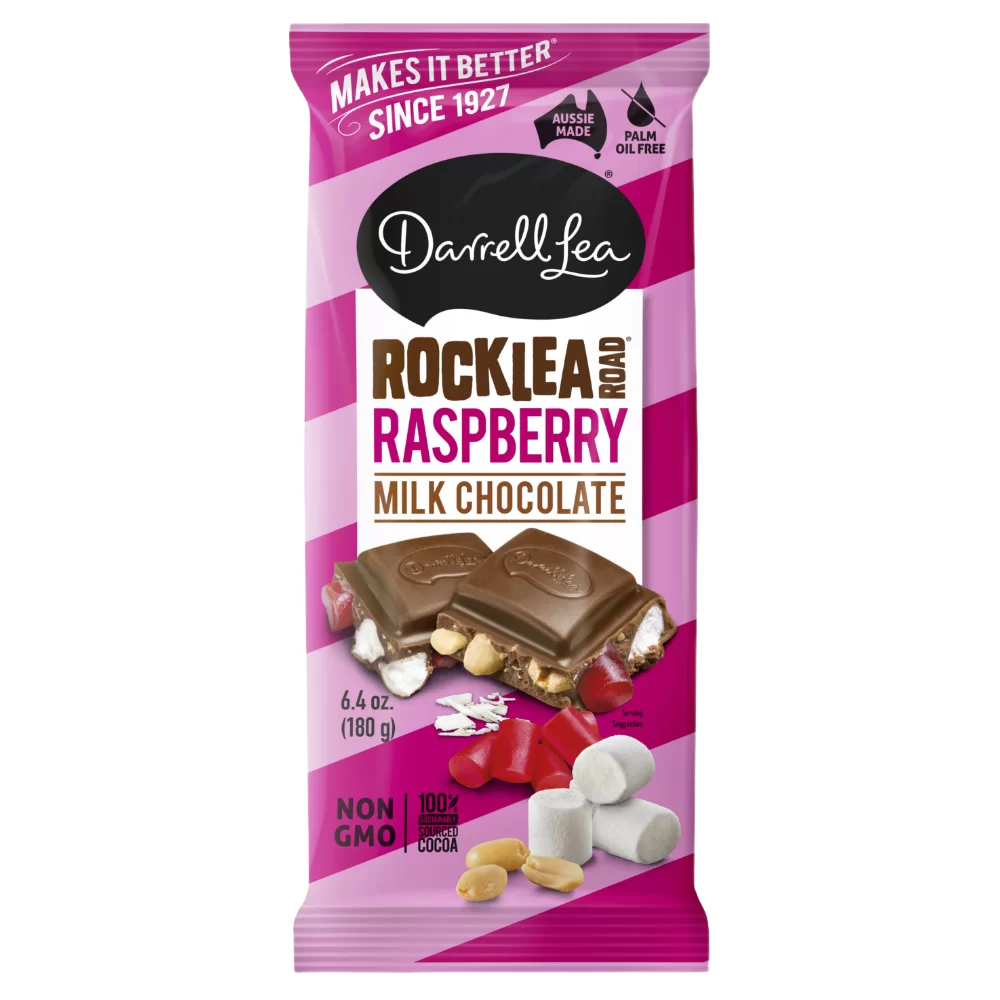 Milk Chocolate Raspberry Rocklea Road